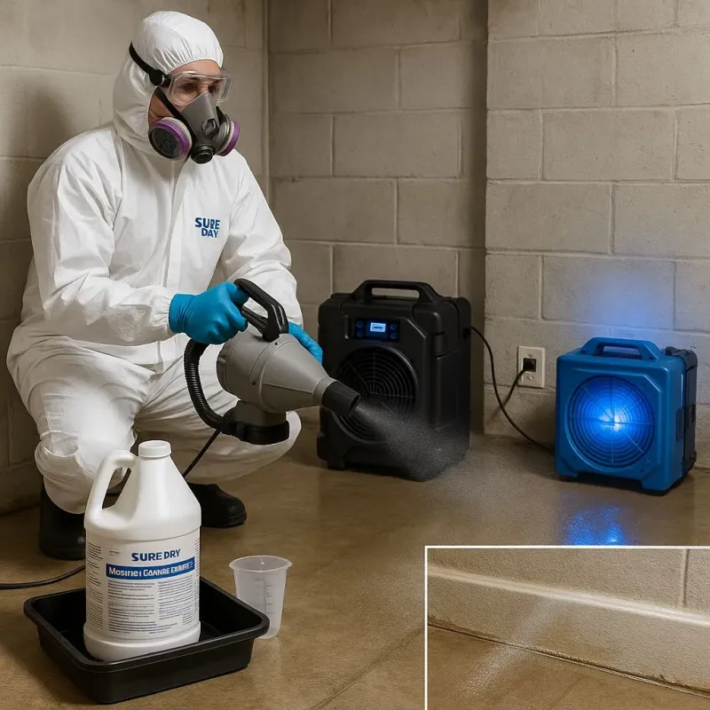 Sanitization and Odor Removal process in Greenville, AL
